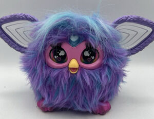 Hasbro Furby Purple Blue Interactive Electronic Plush Toy Works Tested Cute